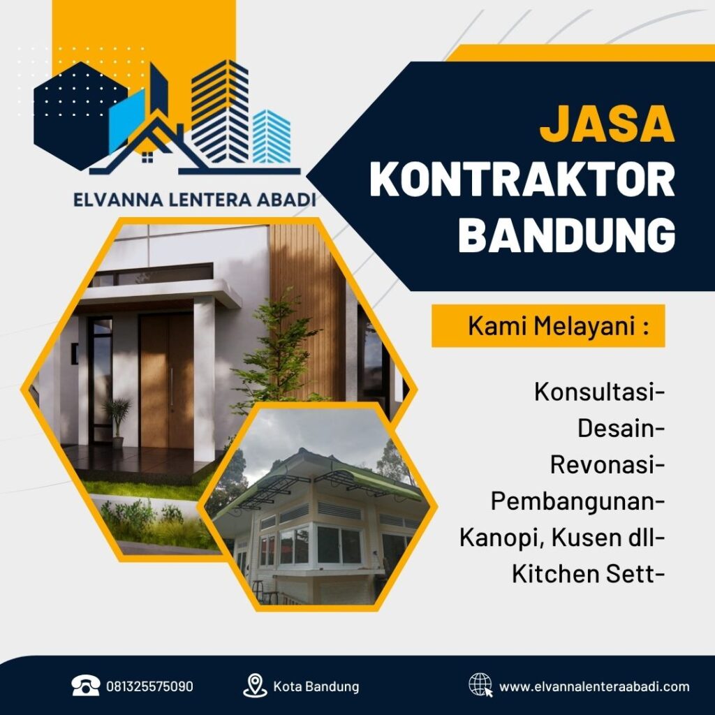 Jasa Kontraktor Bandung Utara Terpercaya & Berpengalaman